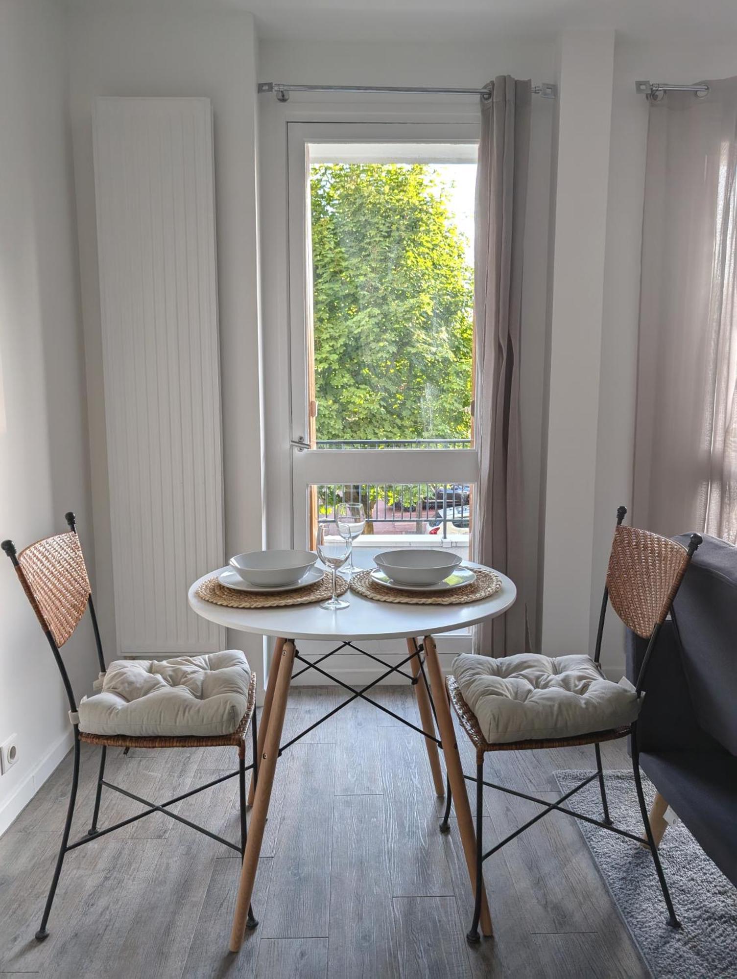 Appartamento Evasion La Defense - Balcon & Wi-Fi, A 10 Min De Paris Courbevoie Esterno foto